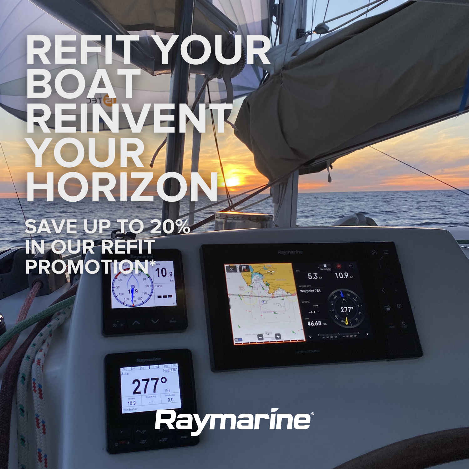 Raymarine REFIT Sale 2026 — Save 20% off RRP