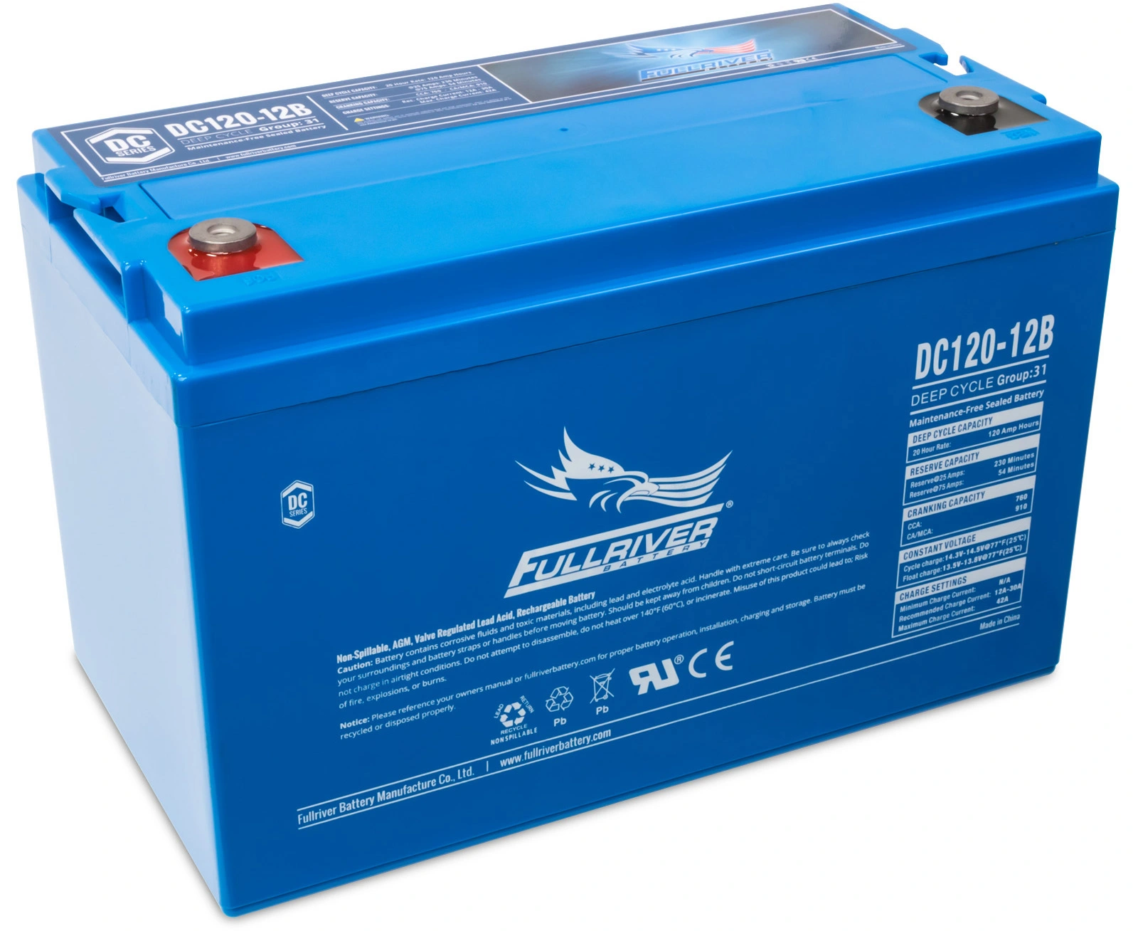 Fullriver DC120-12B 12V 120Ah Group 31