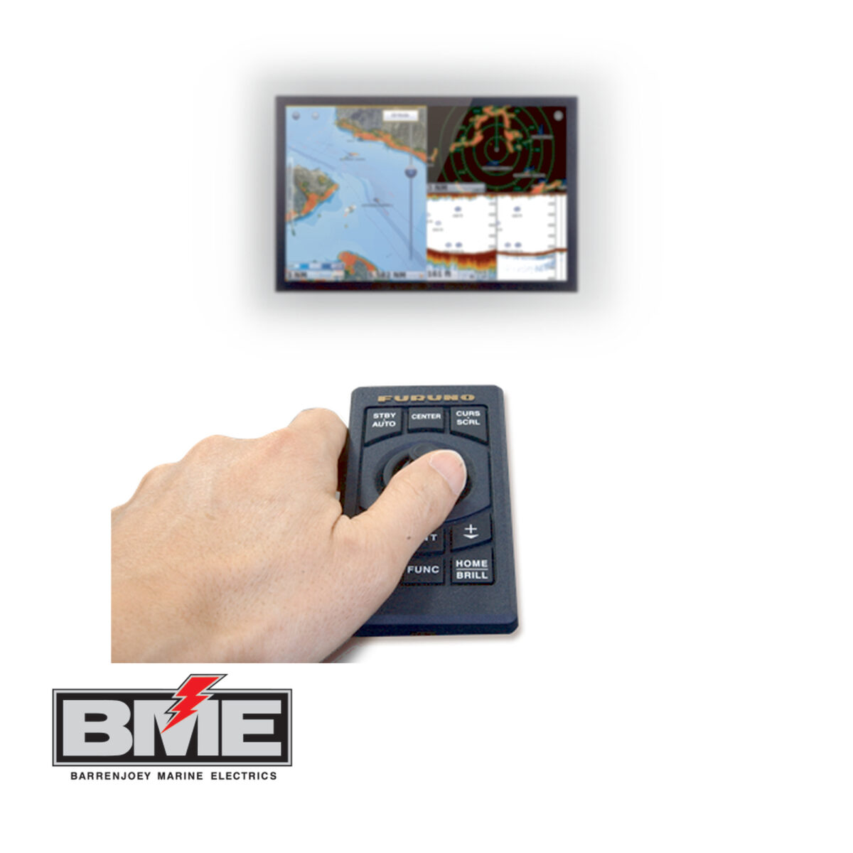 Furuno MCU-002 TZT Single Display USB Compact Joystick Remote Control - Image 2