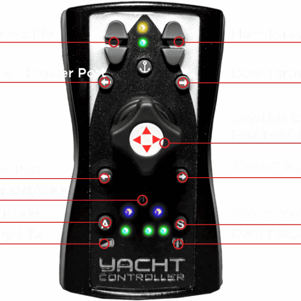 Yacht Controller Wireless Engine Control Maximo