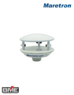 Maretron's outdoor weather station measures wind speed and direction, air temperature, barometric pressure, and relative humidity.