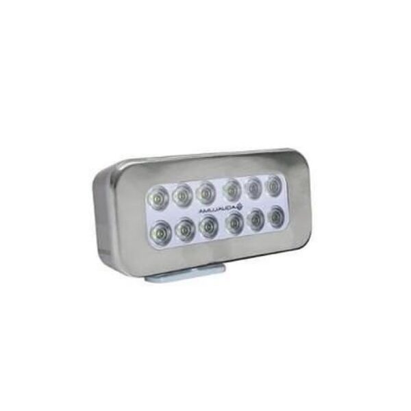 Aqualuma 12 LED Bracket Mount Spreader Light with Stainless Steel Bezel
