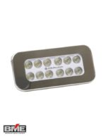 Aqualuma 12 LED Flush Mount Light with Stainless Steel Bezel