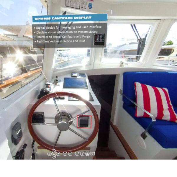 Seastar Optimus Electronic Power Steering (EPS) installation