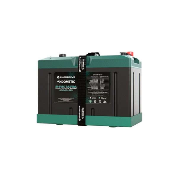 Enerdrive B-TEC ULTRA 100Ah 12V LiFePO4 lithium battery, product code EPL-100BT-12V-G3