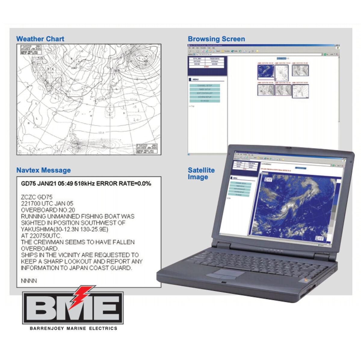 Furuno FAX-30BB Weather Fax Receiver - Image 2