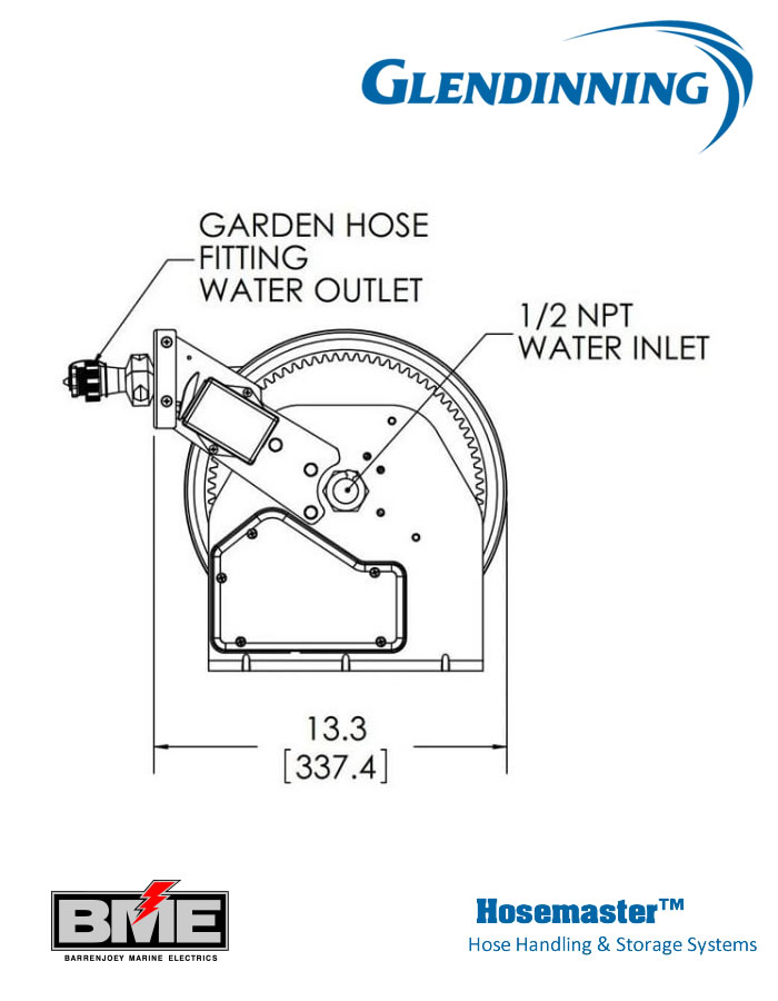 Glendinning Hosemaster Hose Storage Systems - BME - Barrenjoey