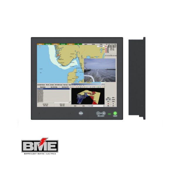 Hatteland 17" Series X LCD Display LCD 1280 x 1024 Glass Display, Touch Control & Hi Bright