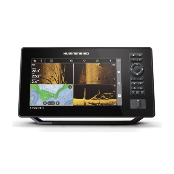 Humminbird XPLORE 9 CMSI+ GPS Fish Finder with Transducer