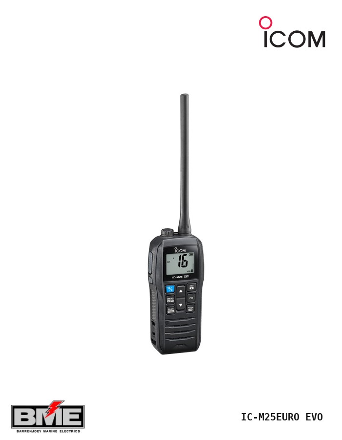 Icom IC-M25EURO EVO VHF Handheld Radio