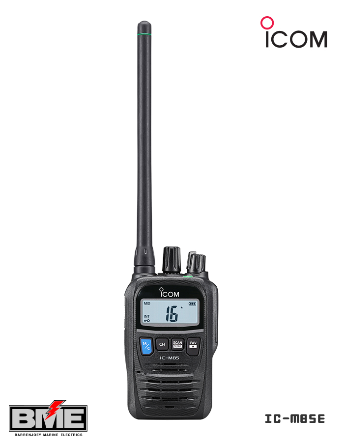 Icom IC-M85E VHF Marine Transceiver Radio