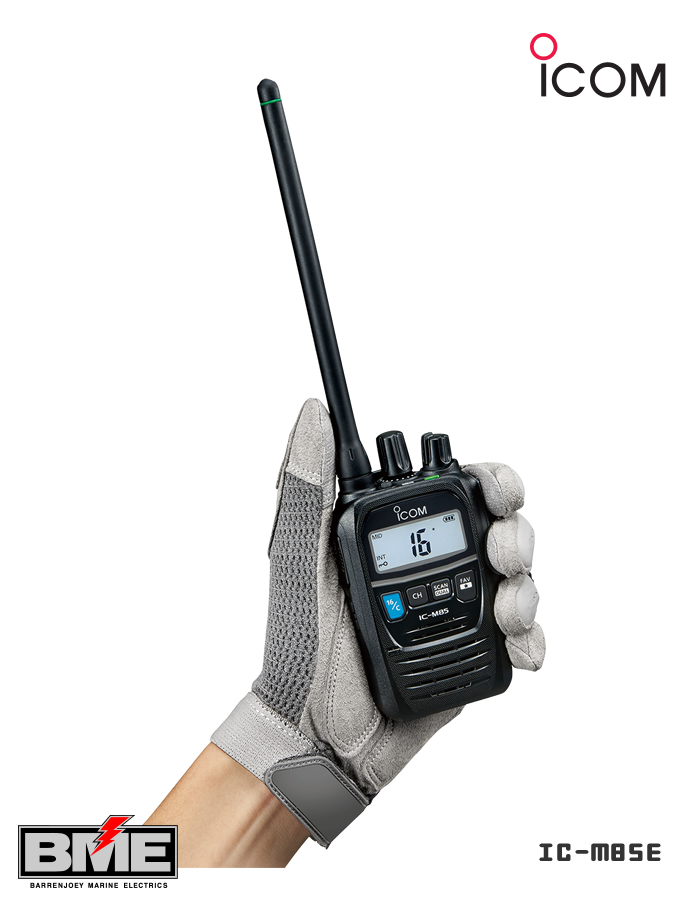Icom IC-M85E VHF Marine Transceiver Radio