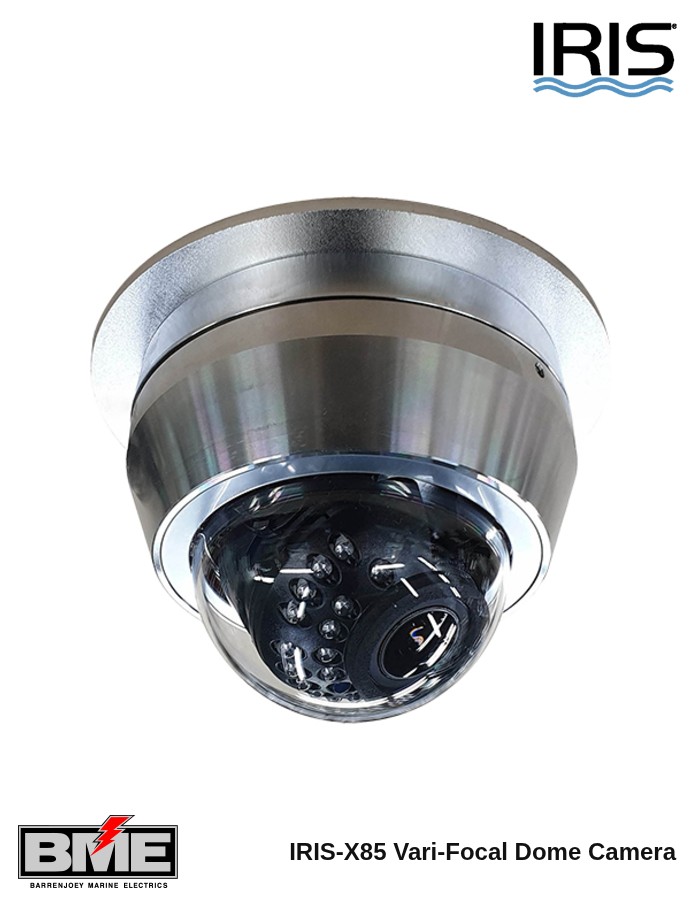 IRIS-X85 Vari-Focal Stainless Steel Dome Camera Range