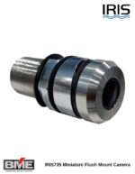 IRIS735 Miniature Flush Mount Stainless Steel Camera