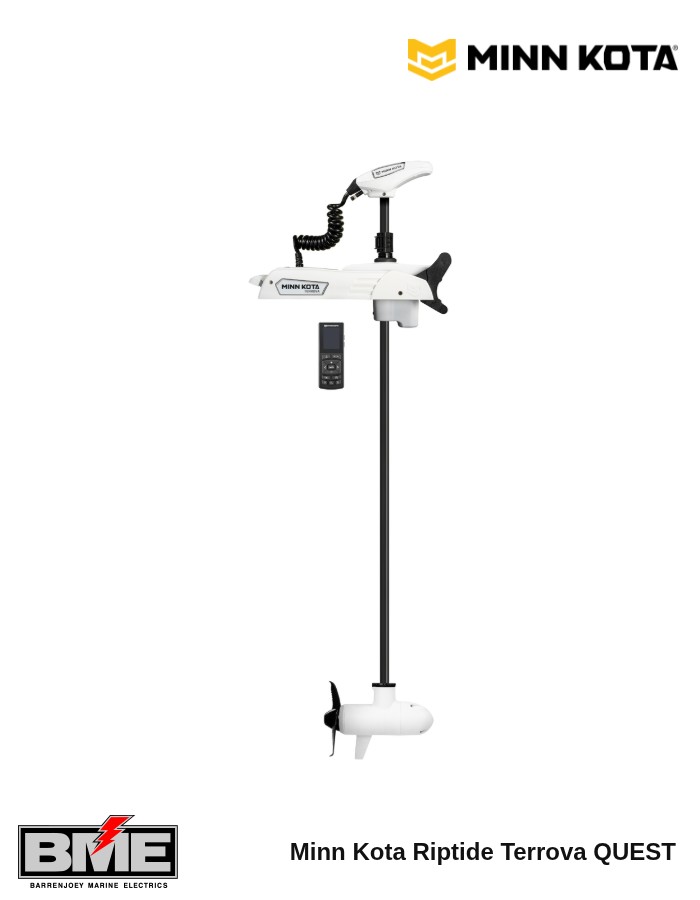 Minn Kota Riptide Terrova QUEST Saltwater Trolling Motor