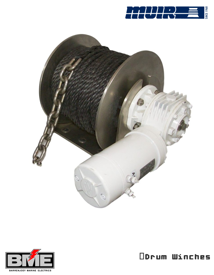 Muir DW 08 Drum Winches