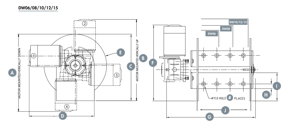 Muir DW 08 Drum Winches