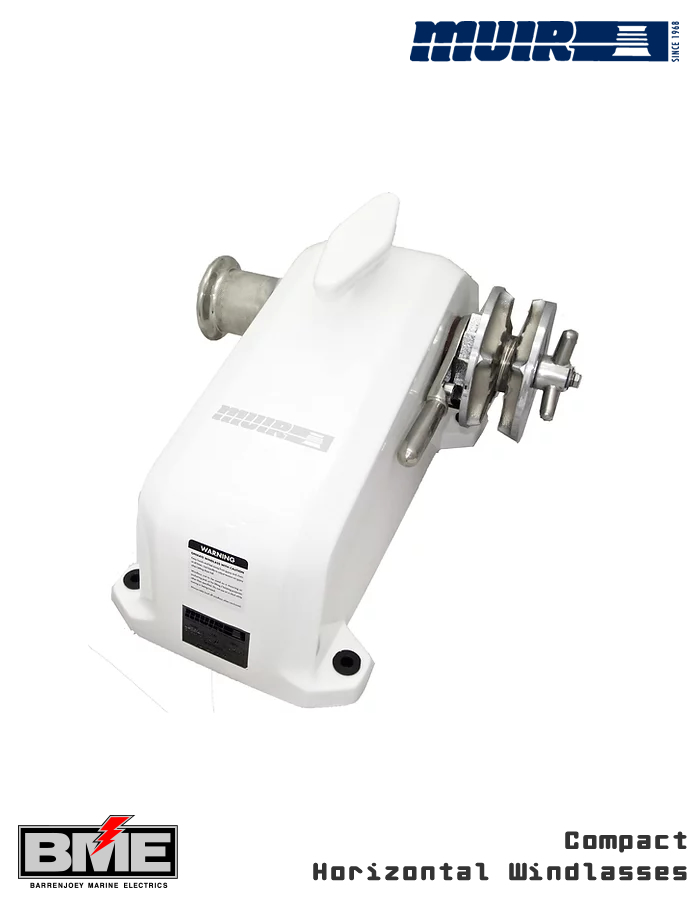 Muir HR3500 Jaguar Compact Horizontal Windlasses
