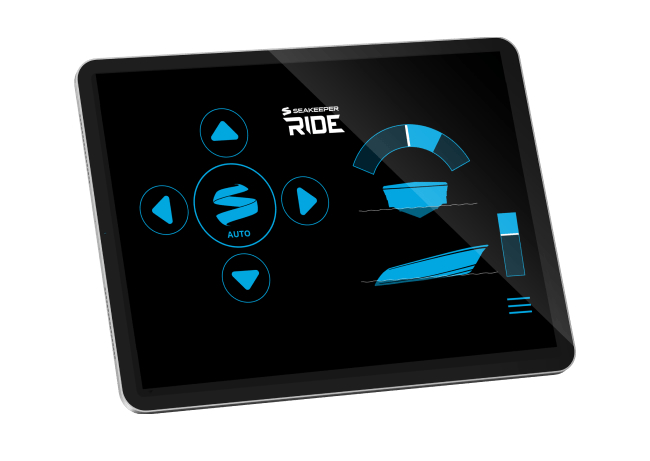 User Interface Controller for Seakeeper Ride Vessel Attitude Control System