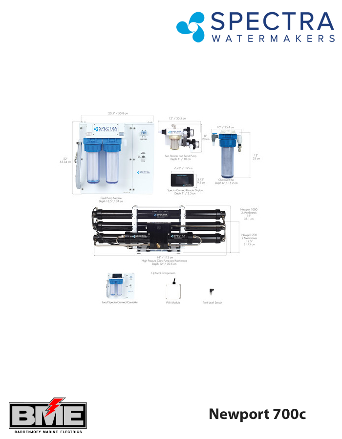 Spectra Newport 700c Water Maker