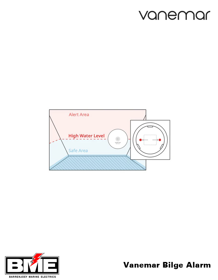 Vanemar Bilge Alarm Detects high water in bilges.