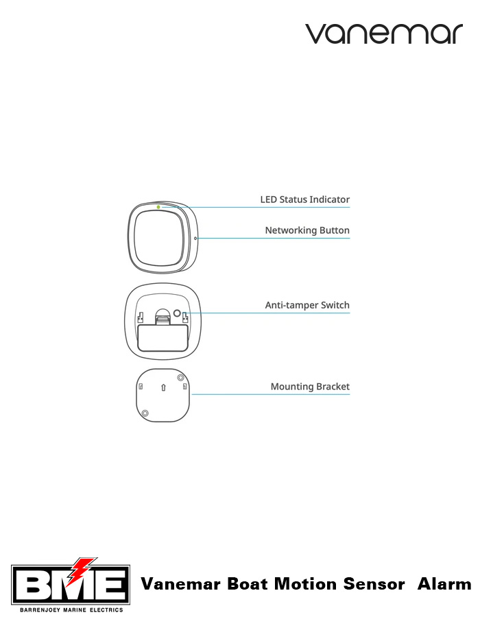 Vanemar Boat Motion Sensor Alarm
