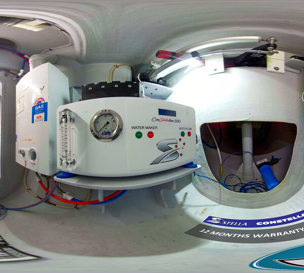 watermaker filter installation - seawind 1100 vr360